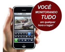 Monitoramento de Câmeras via Celular em Alphaville